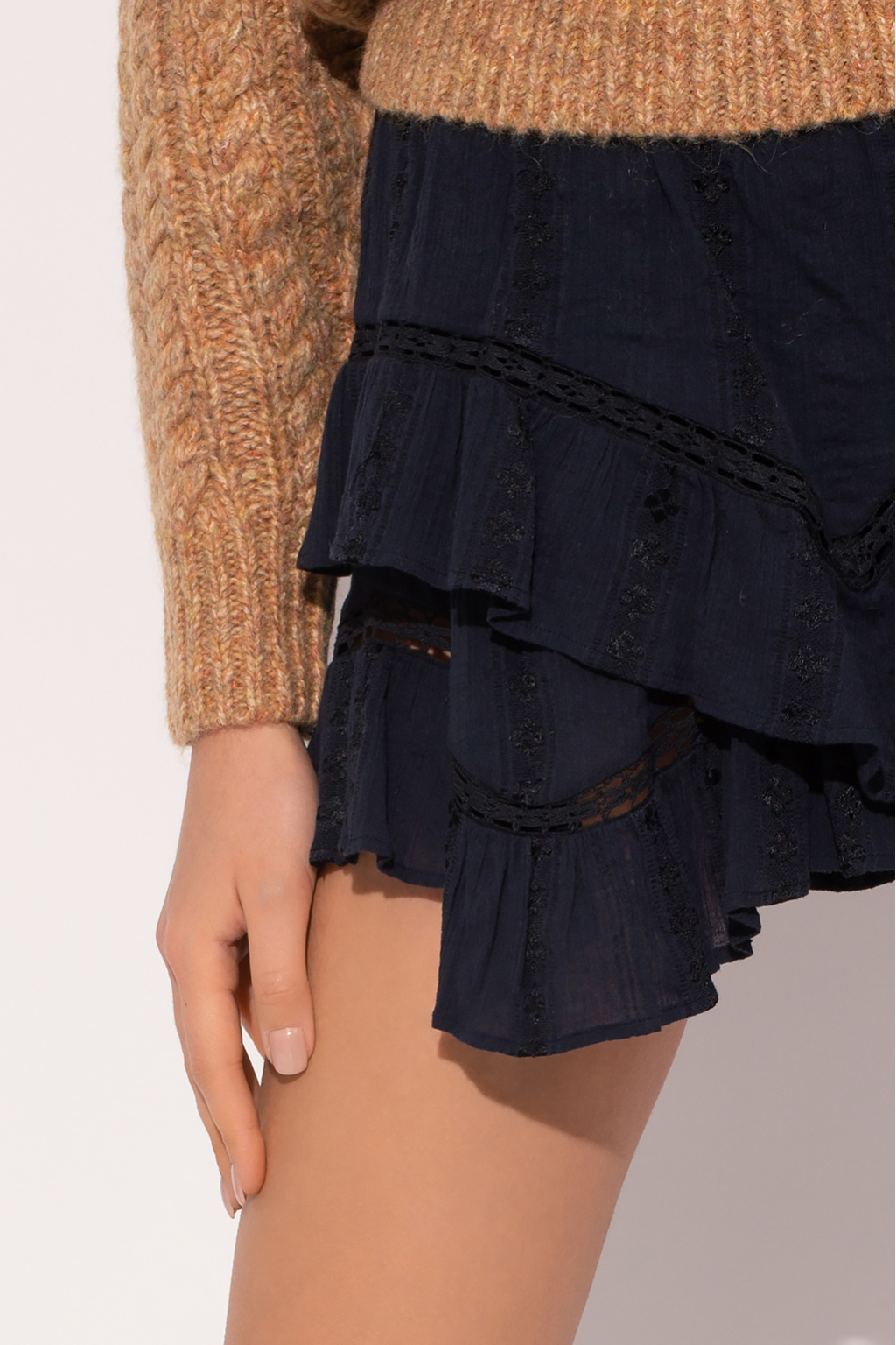 ★Isabel Marant★ジョカディア スカート ショーツ Jocadia' embroidered shorts Strike Isabel Marant Etoile